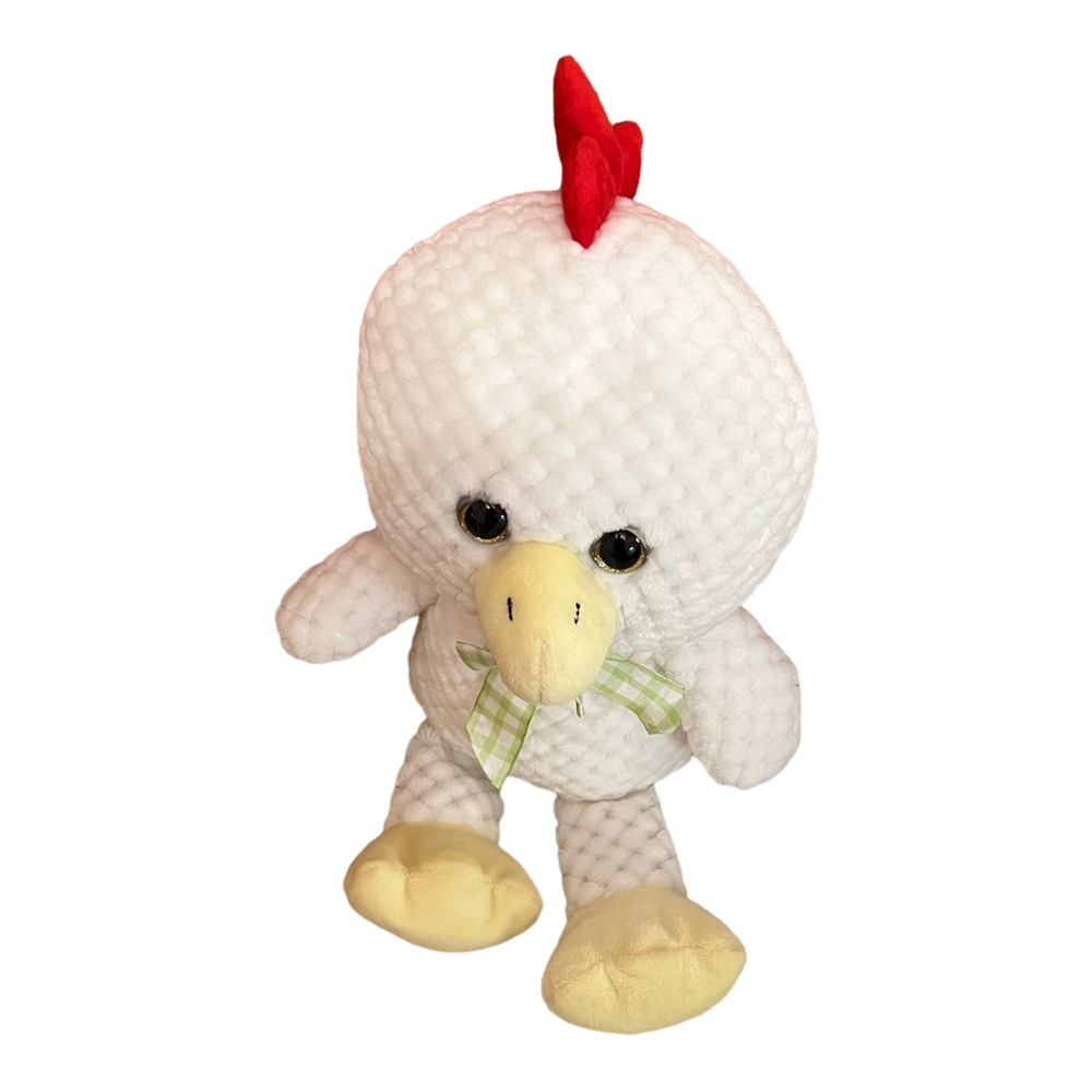 KellyToy Chicken Rooster Chick Soft Quilted Plush Toy 15”